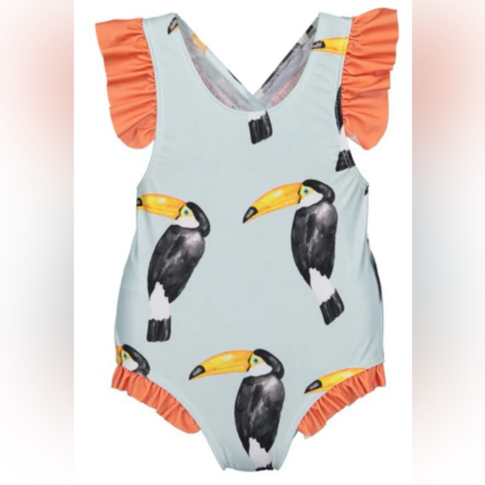 Sal & Pimenta - Tucan One Piece Swimsuit - Size: 12M